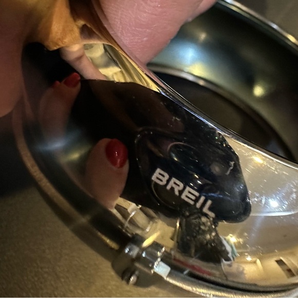 BREIL Stainless Steel Shiny Brushed Teal Bangle Convertible Bracelet - Picture 10 of 14